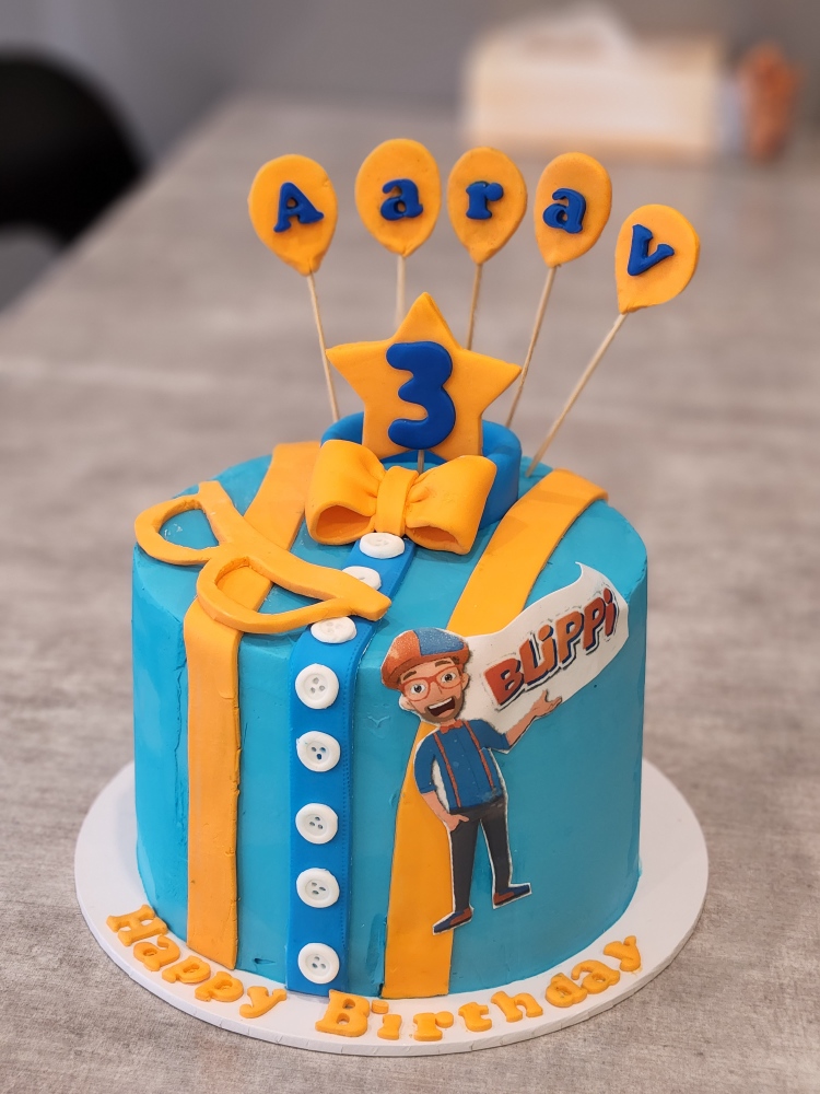 Blippi Cake